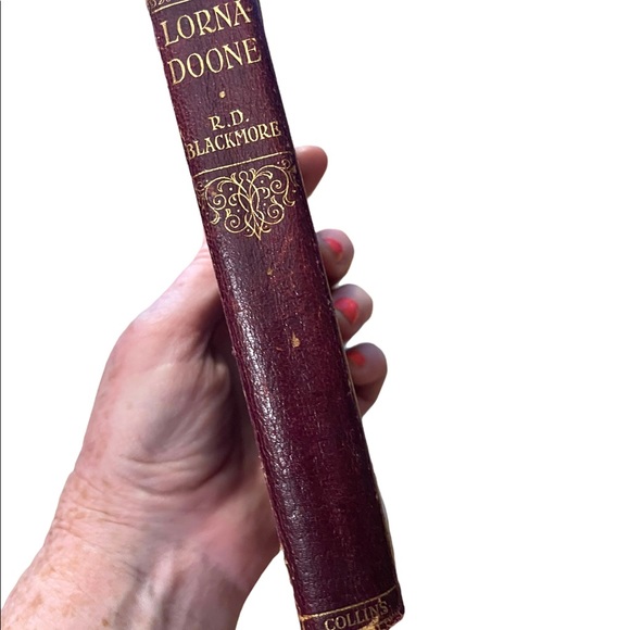 Antique 1920 Red Leather UK Collins Poetical Works of Robert Burns Gold Letter - Picture 14 of 16